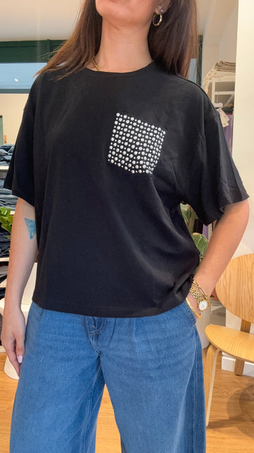 T-shirt Borchie