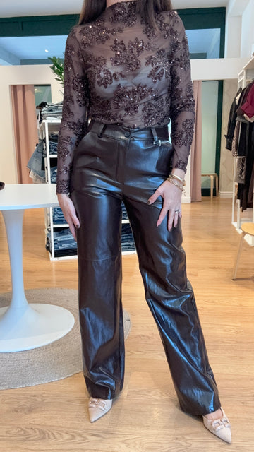Pantalone Ecopelle