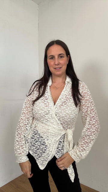 Maglia KIMONO BIANCA