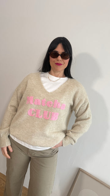 Maglione MATCHA CLUB