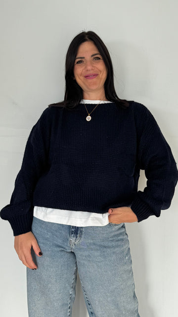 Maglione ISIDE blu