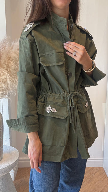 Sahariana STRASS Verde