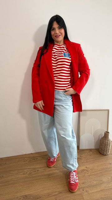 Blazer DUBLINO OVER ROSSO