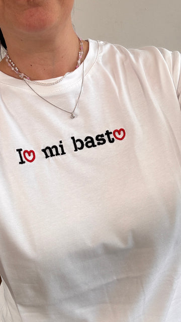 T-shirt IO MI BASTO