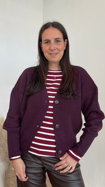 Cardigan Lea Vino