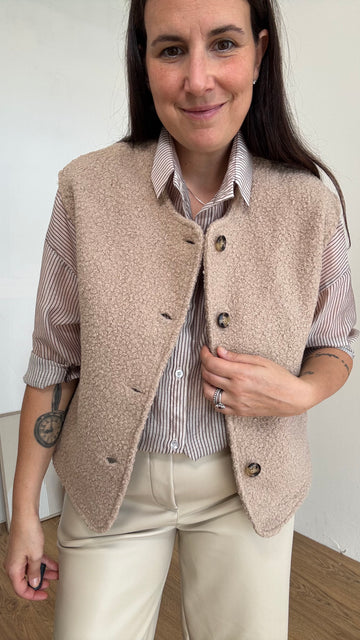 Gilet Ila Beige