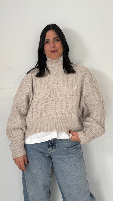 Maglione HILDE beige