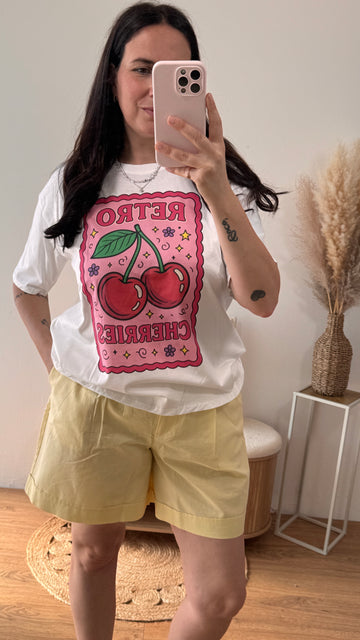 T-shirt RETRO  CHERRY