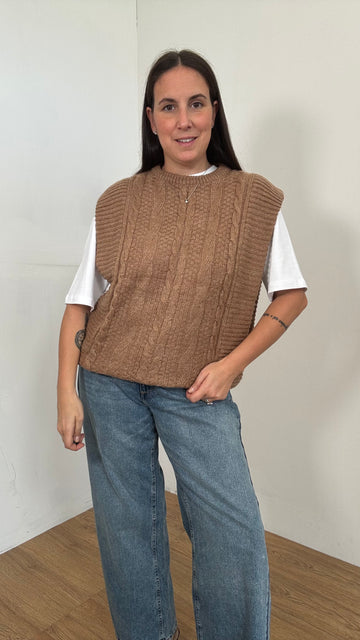 Gilet GOCCIA CAMMELLO