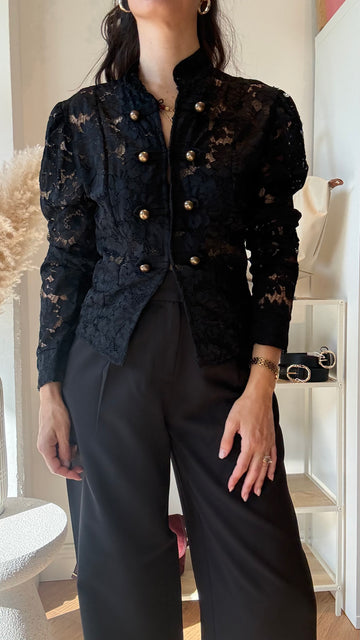 Maglia Yvonne Nero