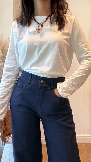 Maglia Basic bianca