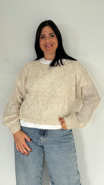 Maglione ISIDE panna
