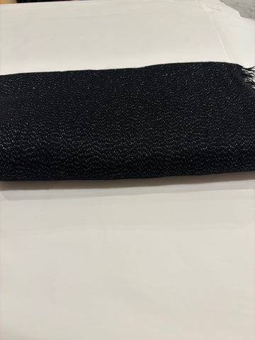 Sciarpa lame con frange